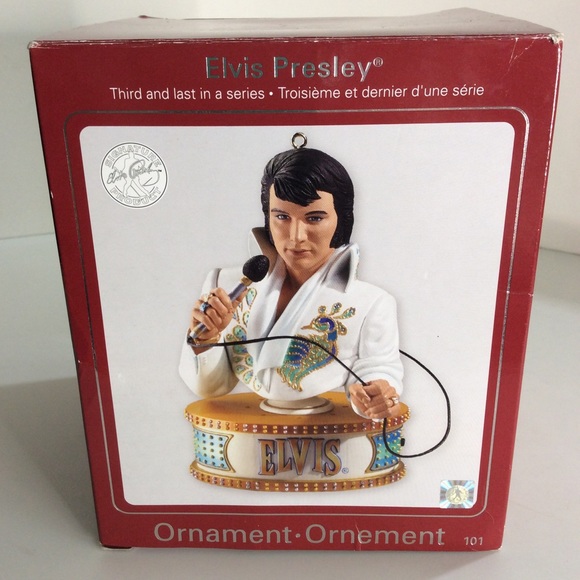 NIB Elvis Presley musical ornament collectible - Picture 8 of 13